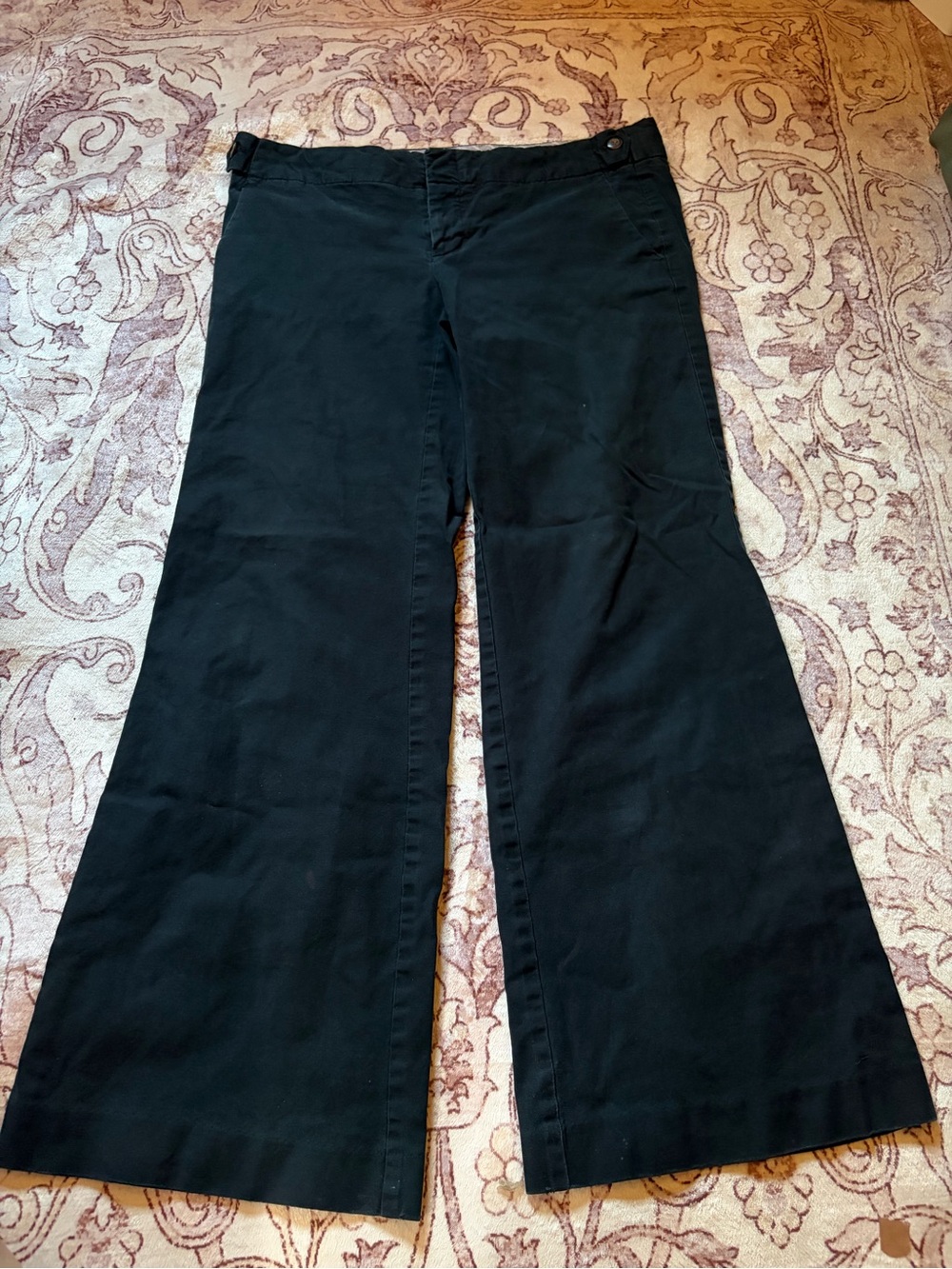 Gap Hip Slung Black Flare Pants